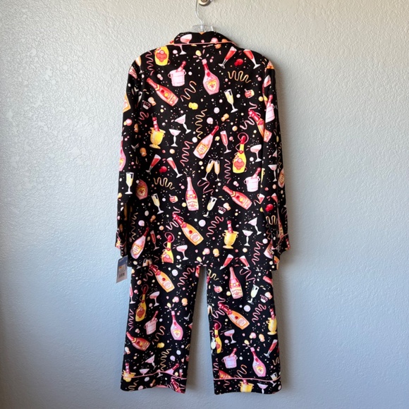 NWT NEW Nick & Nora Pajama Set Celebration Champagne - Picture 2 of 15